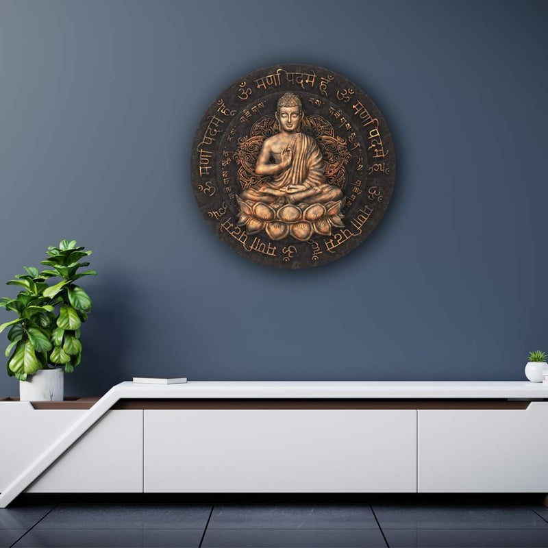 In Peaceful Meditation Canvas - The Artment