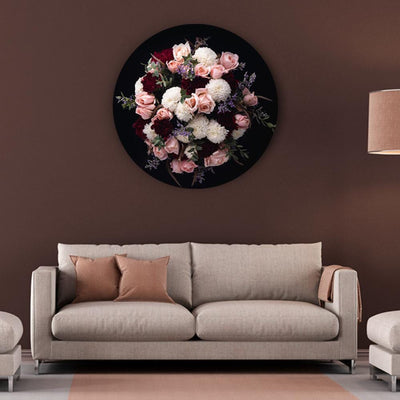 Pretty in Pink Flowers Canvas - The Artment