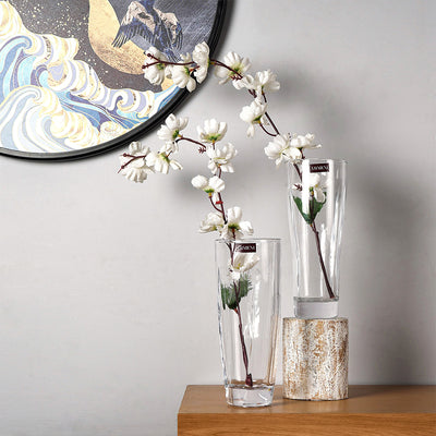 Minimal See-Through Flower Vase