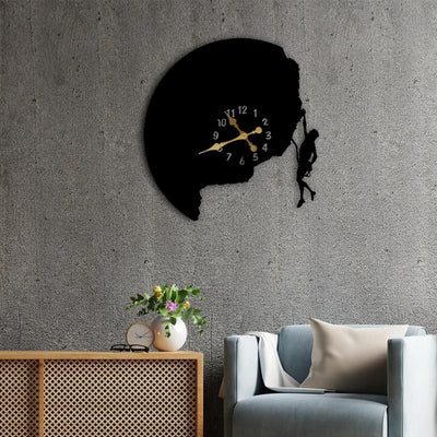  Modern Art Rock Climber Wall Clock- The Artment