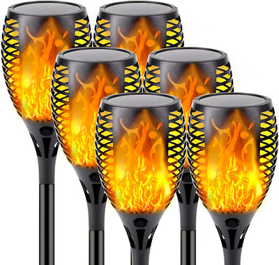 Modern Art Sunfire Torch Lamp