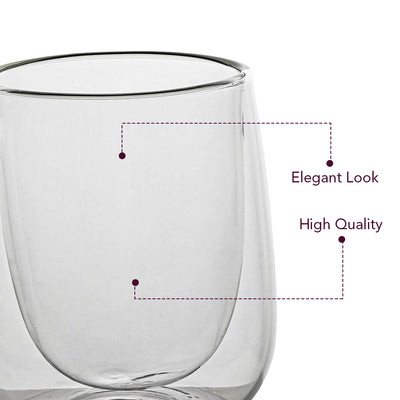 Glass Within Glass Floating Cup