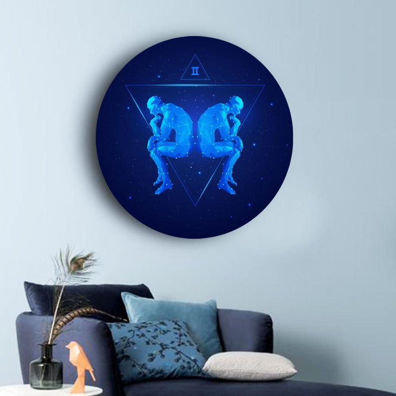 Beyond the Bluest Skies Zodiac Canvases - The Artment