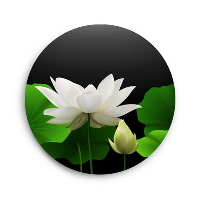 Purity of the White Lotus Canvas - The Artment