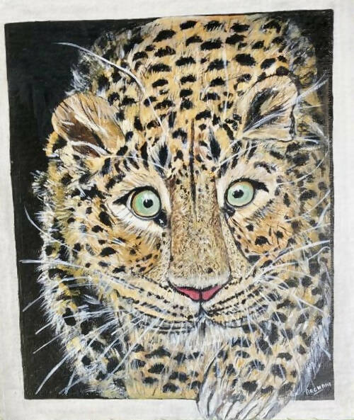 Nordic Minimalist Regal Leopard