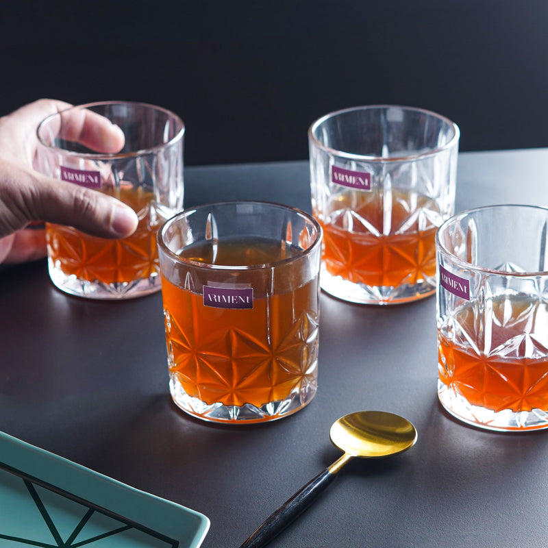 Carved Classics Whiskey Glasses