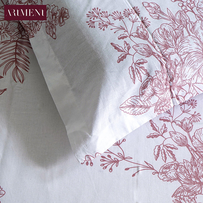 World Is A Bed Of Rose Double Bedsheet