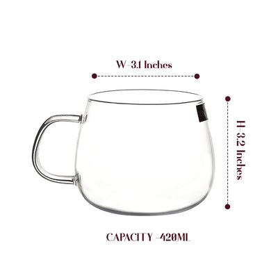 Minimalist Dream Glass Tea Cup