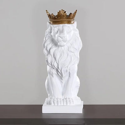 Nordic Minimalist Regal Lion