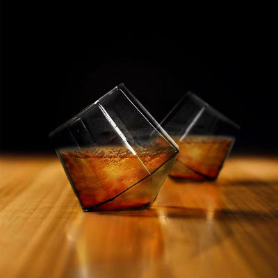 On the Edge Whiskey Glass - The Artment
