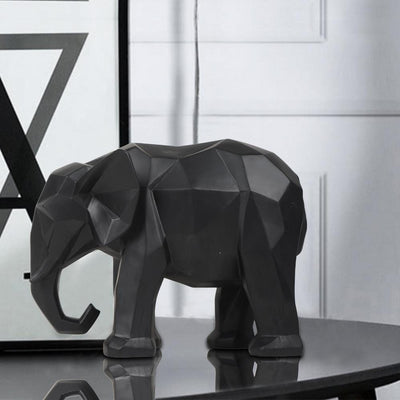 Adorably Geometric Elephant Table Accent - The Artment