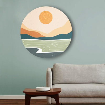 Among the Seas and Hills Canvas - The Artment