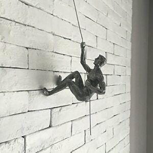 Rock Climbing Men Sculpture Wall Hanging - The Artment