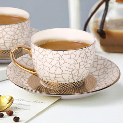 The Ritz Linee Tea Cup and Saucer Set - The Artment